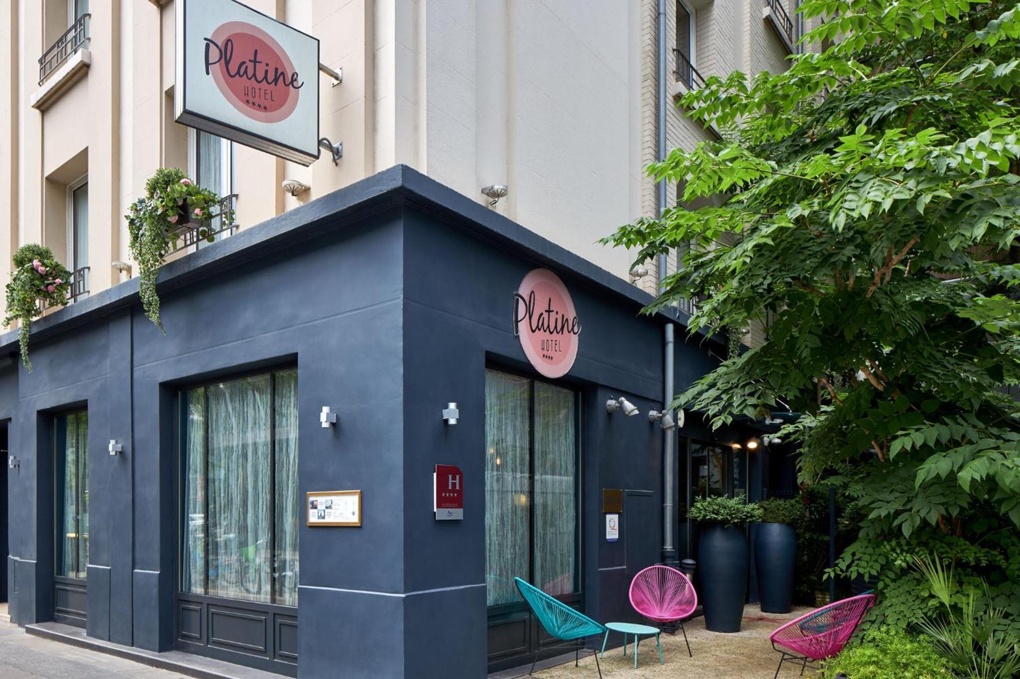 Platine Hotel Paris Bagian luar foto