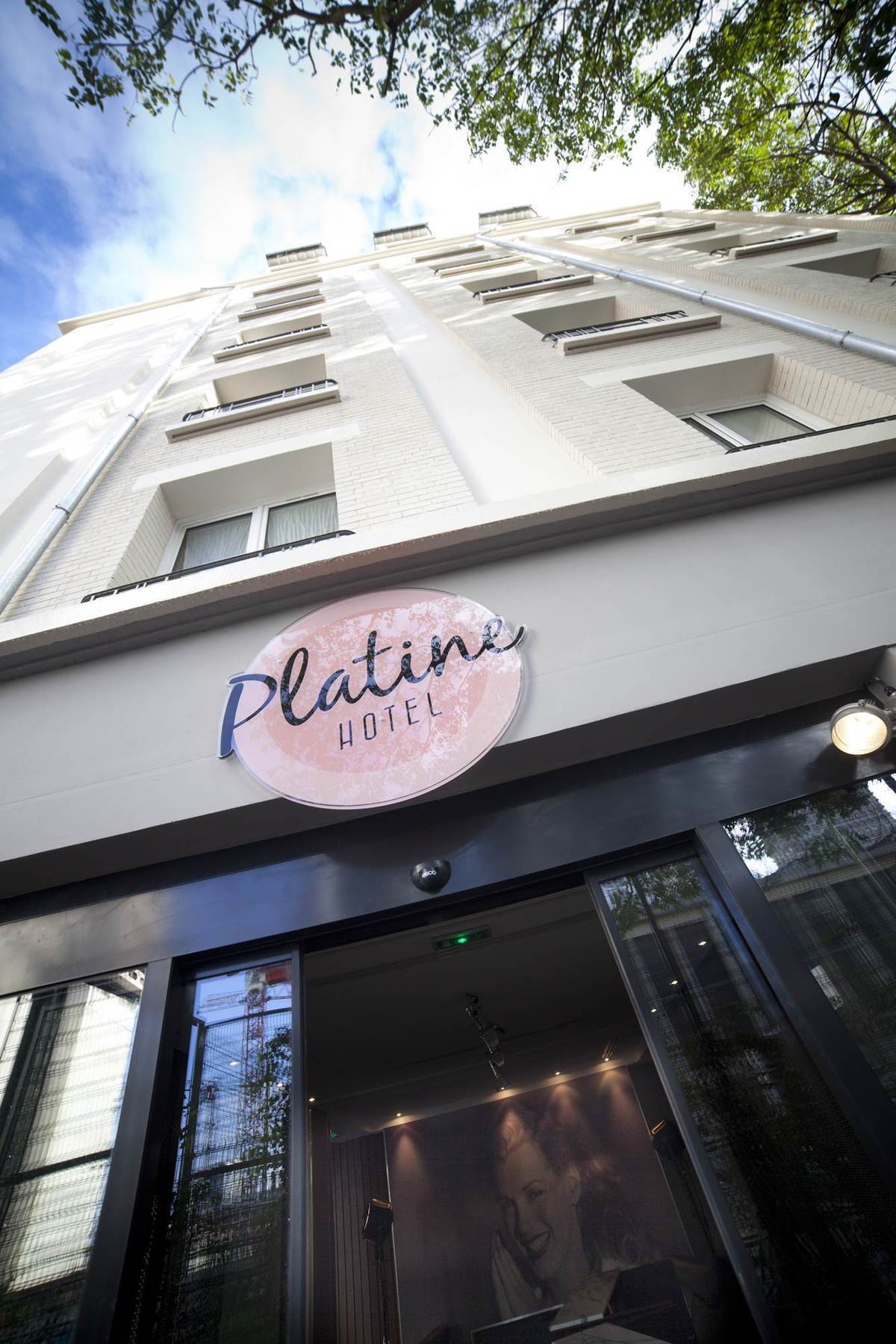 Platine Hotel Paris Bagian luar foto